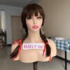 Wig Cosplay Wig Annabelle wig Costume Wig braided WIG long brown wig straight wig with bangs for women girls Heat Resistant Synthetic wig