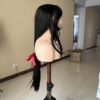 Wig Tifa Lockhart wig Synthetic Wig Cosplay Wig Costume Wig long black wig with bangs for women girls Final Fantasy VII wigs