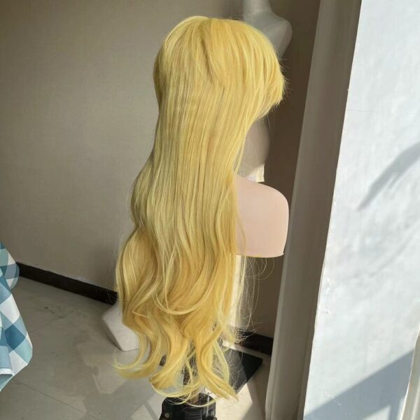Wig Star Butterfly Wig Synthetic Wig Cosplay Wig Costume Wig long blonde wavy wig with bangs for women girls Star vs. the Forces of Evil wig
