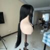 Wig Tifa Lockhart wig Synthetic Wig Cosplay Wig Costume Wig long black wig with bangs for women girls Final Fantasy VII wigs