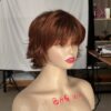 Short Brown Wavy Curly Wigs - Image 10