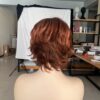 Short Brown Wavy Curly Wigs - Image 8
