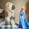 braided Princess Elsa Wigs for kids
