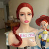 Jessie Wig Toy Story Cosplay Wig Costume Wig red Braided long wig Halloween Wig for women