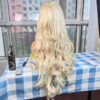 Daenerys Targaryen Dragon Princess Wigs gold - Image 3