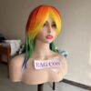 Rainbow wig Dash Wig Rainbow little pony - Image 2