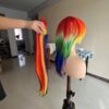 Rainbow wig Dash Wig Rainbow little pony - Image 7