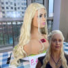 Daenerys Targaryen Dragon Princess Wigs gold