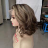 13 x 4 Lace front Wigs Human Hair Higlights wigs short Bob Wigs - Image 8