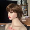 Blonde Short Wavy Wig With Highlights - Image 8