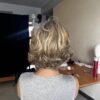 Short Curly Highlights blonde wigs - Image 5