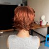 Redish Brown Wavy Short Wig For Women - Image 6