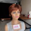 Redish Brown Wavy Short Wig For Women - Image 10
