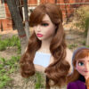 Anna Cosplay Wigs Frozen II Wigs Princess Anna Wig