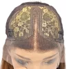 Human hair Wigs transparent Lace front wigs for women long wigs highlight brown wavy wigs - Image 2