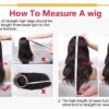 WIGS Human hair wigs for black women Lace front long wigs brown wigs body wave wavy wigs - Image 10
