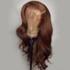 WIGS Human hair wigs for black women Lace front long wigs brown wigs body wave wavy wigs