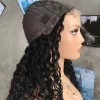 20" WIG human hair blend wig lace front wig  middle part curly wig for black women - Image 7