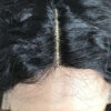 20" WIG human hair blend wig lace front wig  middle part curly wig for black women - Image 10