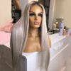 Ash Blonde Human Hair wigs 10" to 28" Lace front Wigs Long Lace Wigs For Women 13 x 4 wigs 4 x 4 wigs - Image 2