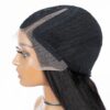 WIGS Side part 18" Human hair wigs for black women Lace front  long wigs Black wigs - Image 5