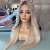 Ash Blonde Human Hair wigs 10" to 28" Lace front Wigs Long Lace Wigs For Women 13 x 4 wigs 4 x 4 wigs